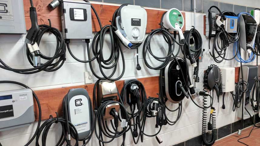 Various Home EV Chargers