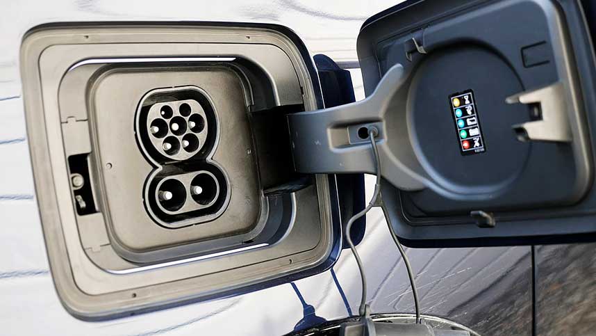 EV CCS Charging Socket