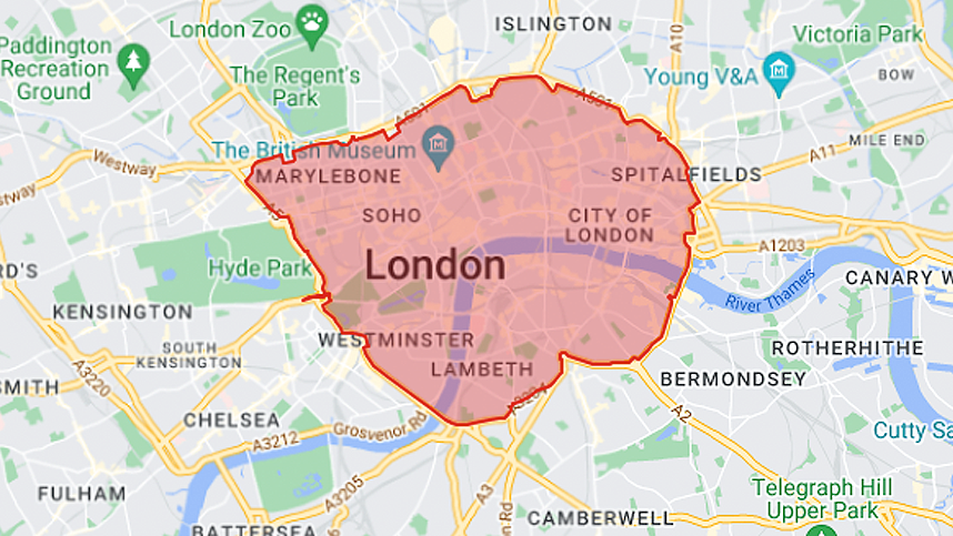 London Congestion Charge Zone