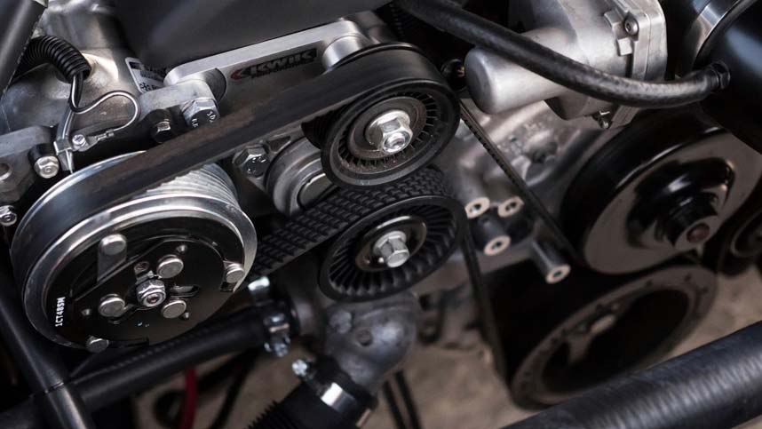 Typical Car Combustion Engine