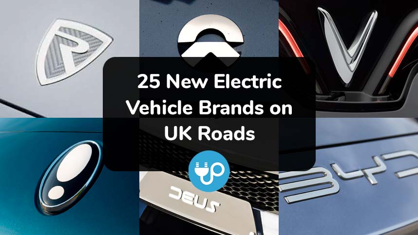 25 New Electric Car Brands on UK Roads