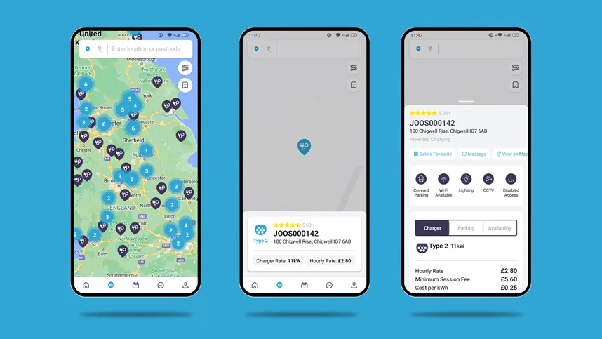 Joosup Map Screen
